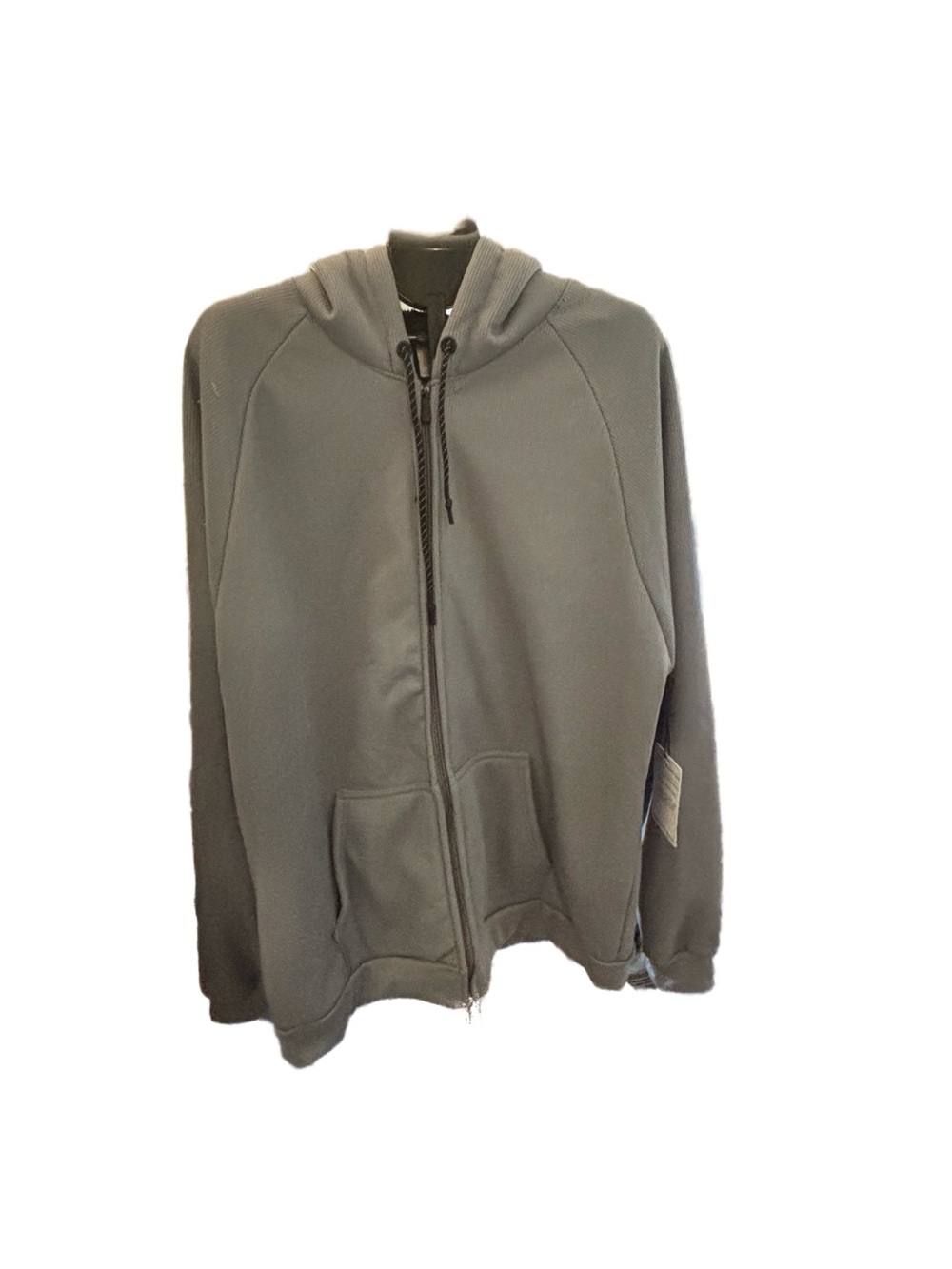 Paper Denim & Cloth Men's Gray Full-Zip Hoodie